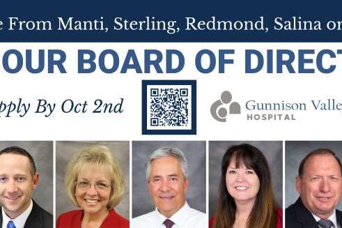 Gunnison Valley Hospital Opens Two New Governing Board Positions to Strengthen Community Representation &ndash; Community Members Are Encouraged to Apply